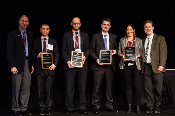 Liz with group of other winners at Vascular Discovery: From Genes to Medicine 2018 Scientific Sessions
