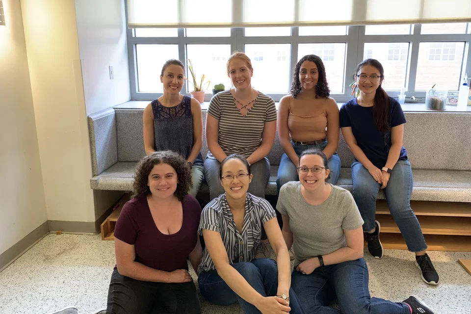 Group in the lab