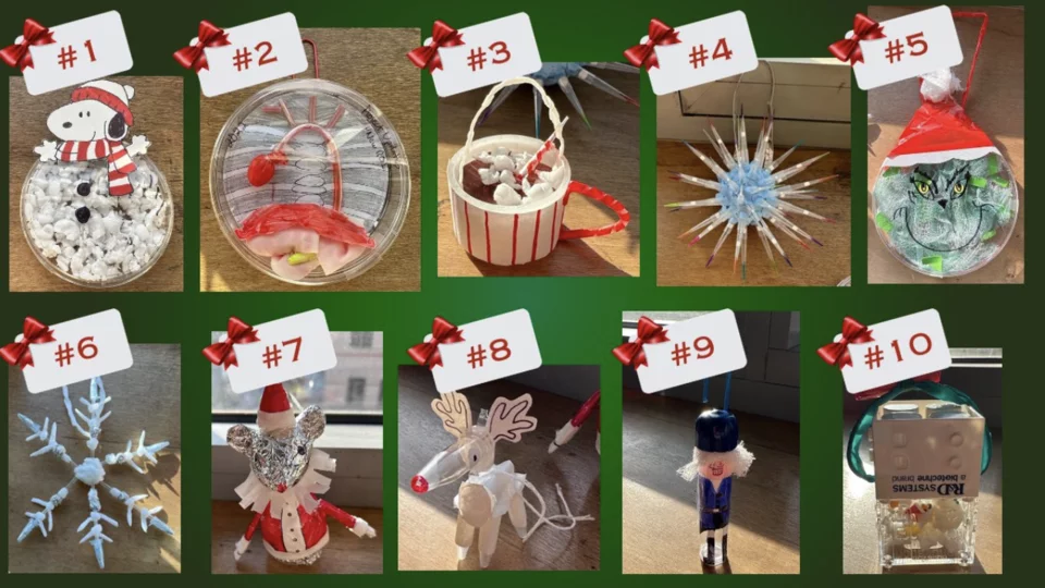 Entries and winners for the deck the lab contest