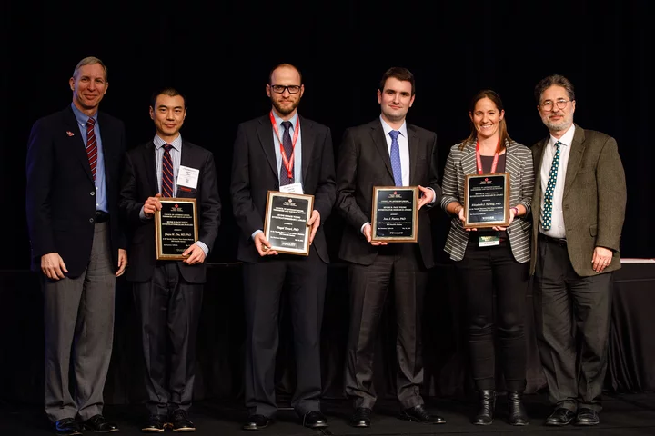 Liz with group of other winners at Vascular Discovery: From Genes to Medicine 2018 Scientific Sessions