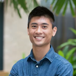 Alvin Chan standing outside